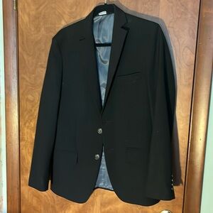 Black suit jacket